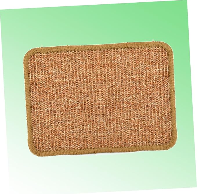 NOLITOY Cat Scratcher Cat Scratching Carpet Protector Cuttable Sisal Grinding Mat 30x40cm Pet Supplies Cat Supplies Soft Random Color