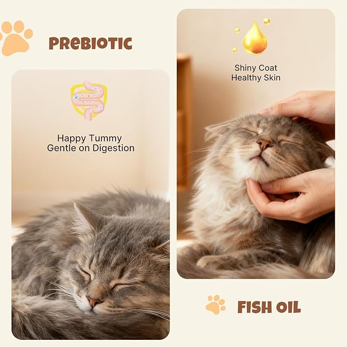 M-PETS Ocean Fresh Tuna Lickable Cat Treat – 20 Tubes of Healthy Squeeze Up Creamy Snacks with Functional Nutrients for Hydration, Digestive & Coat Health – Grain Free, High Protein, Low Calorie