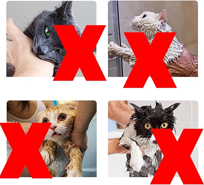 Adjustable cat Shower Bag for Bathing, Nail Trimming, and Medicine - Breathable Restraint Bag to Prevent Bites and Scratches