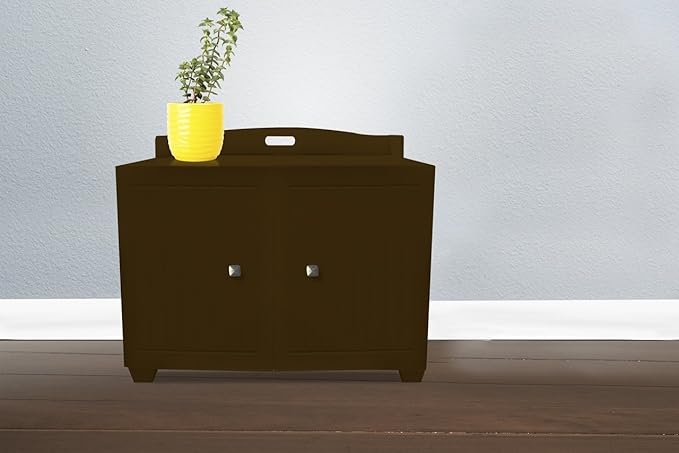 Furhaven Classic Hidden Litter Box Storage Container Cabinet - Espresso, One Size