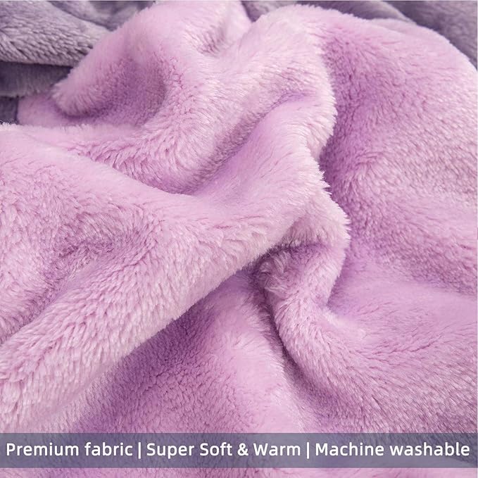 FabriCastle Dog Hoodie Sweater for Small Dogs Boy and Girl, Dog Clothes S XS XXS Puppy Sweatshirt, Pet Outfit, Cat Clothing Super Soft Warm Snap On Closure (Lavender-Purple, Small)