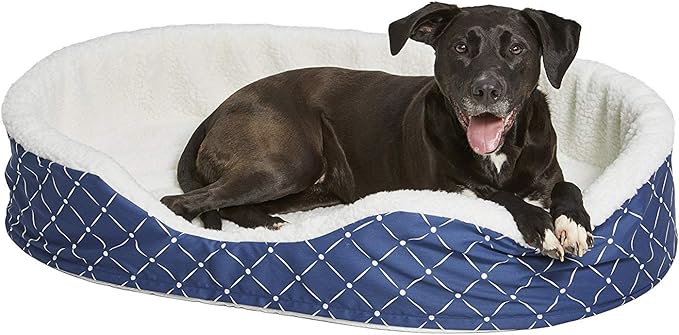 MidWest Homes for Pets CU43BLD Orthopedic Cradle Pet Bed for Dogs & Cats, Large