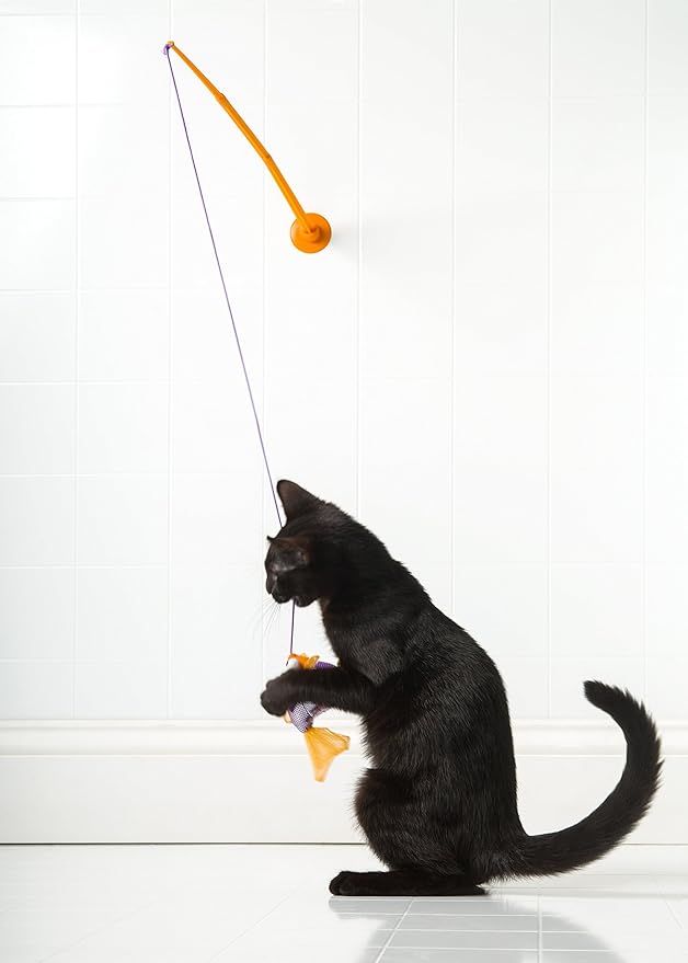 Hartz Just For Cats Gone Fishin' Interactive Cat Toy Wand