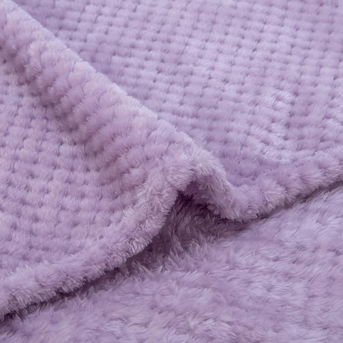 Pet Blanket for Dogs or Cats - Warm Soft Fuzzy Plush Fleece Throw for Puppy, Kitten, Small, Medium, Large Pets - Bed, Couch, Sofa, Travel (M/32" x 40", Iris)