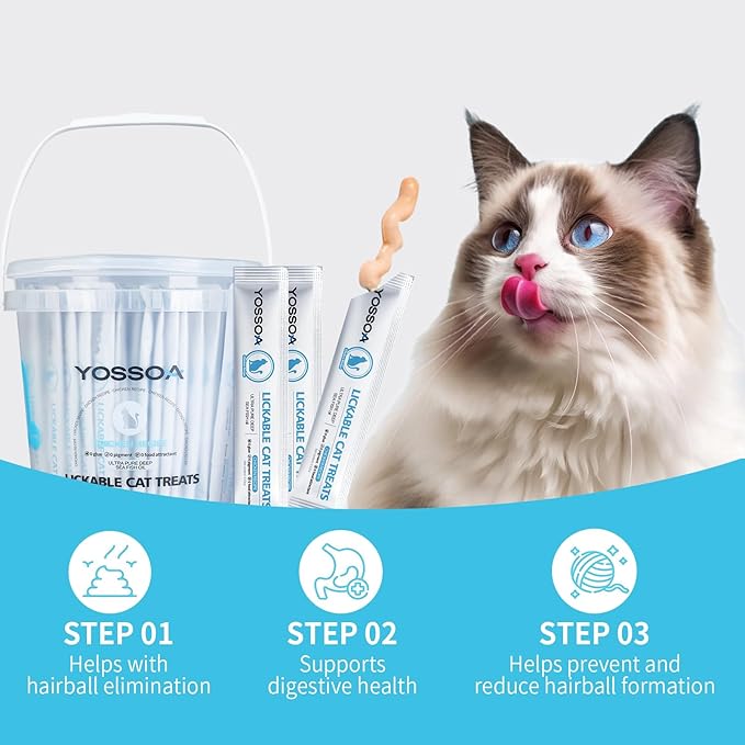 Cat Treat Snack Wet Lickables Squeeze Stick Lickable Treats Dogs & Cats Omg3 Squeezable Creamy Purée Cat Snack Chicken Lickable with Multivitamin Lickable pet Treats Healthy Grain-Free