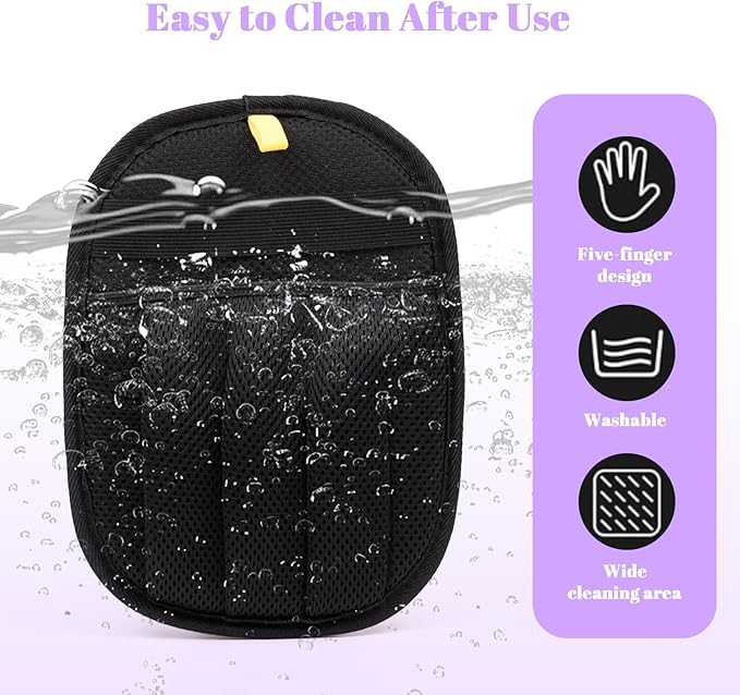 Pet Hair Removal Glove for Dogs & Cats,Cat Brush,Reusable Electrostatic Pet Hair Remover Tool for Clothing, Couch, Carpet, Car Seat, Dog Hair Remover, Cat Hair Remover, Pet Hair Remover for Laundry