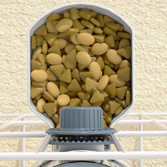Cat Water Dispenser Cat Automatic Feeder and Water Cat Feeding Watering Cage Mount Cat Feeder Cat Water Feeder
