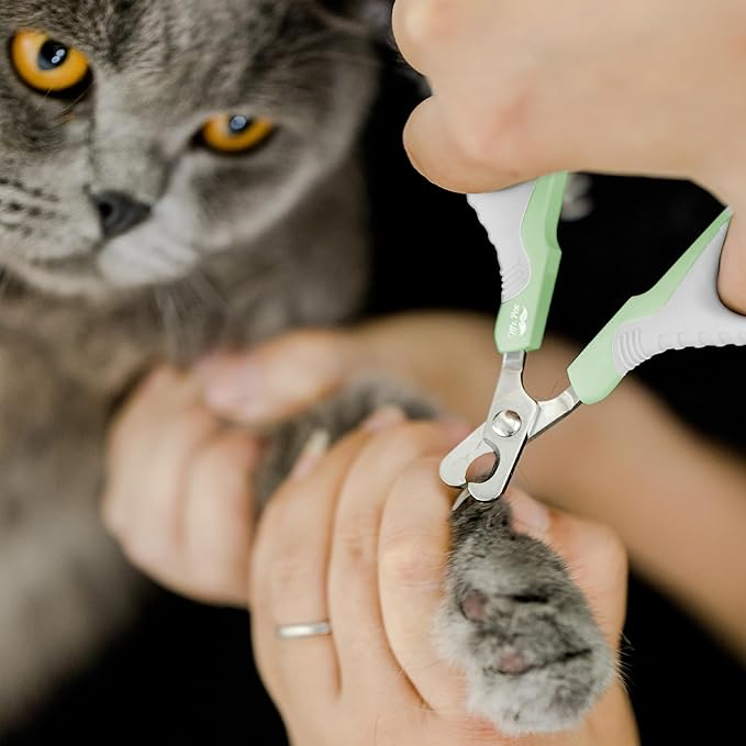 Mr. Pen- Cat Nail Clipper, Stainless Steel, Professional Sharp Cat Claw Trimmer for Small and Medium Cats, Pet Nail Clipper with Sturdy Non Slip Handle
