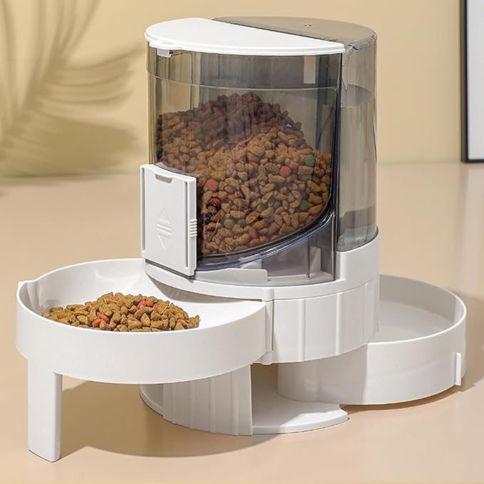 Pet Feeding Bowl Cats Water Dispenser Food Feeder Treat Bowl Automatic Dog Houseware Watering Supplies for Cats for Pets