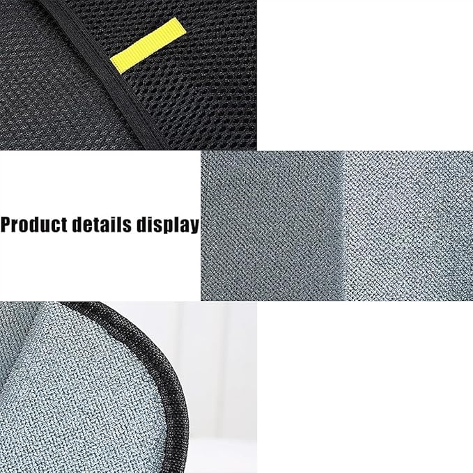 Pet Hair Remover, Pet Hair Remover Electrostatic Gloves, Washable and Reusable Double Sided Pet Hair Removal Mitt for Couch, Furniture, Carpet, Car Seat, Cat Grooming Tools (2)