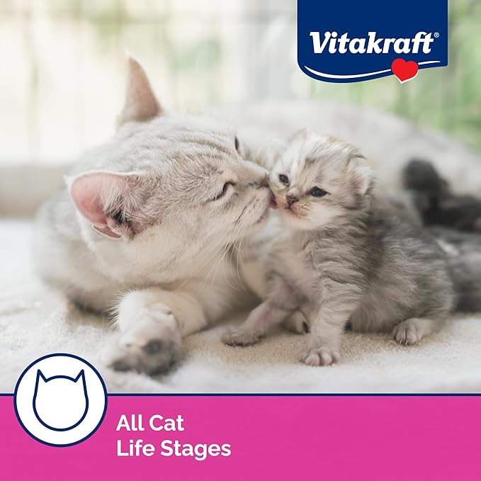 Vitakraft Lick 'N' Lap Real Chicken Squeezeable Liquid Cat Treats, Lickable, Chicken Broth #1 Ingredient, No Artificial Colors, Preservatives or Added Sugar, for Hydration, 0.52 oz. Tubes, 44 Count
