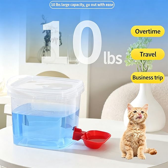 Auto Circulating Cats Dogs Water Dispenser Food Grade Antislip Base Fountain for Easy Watering Everyday Use Pet Bowl