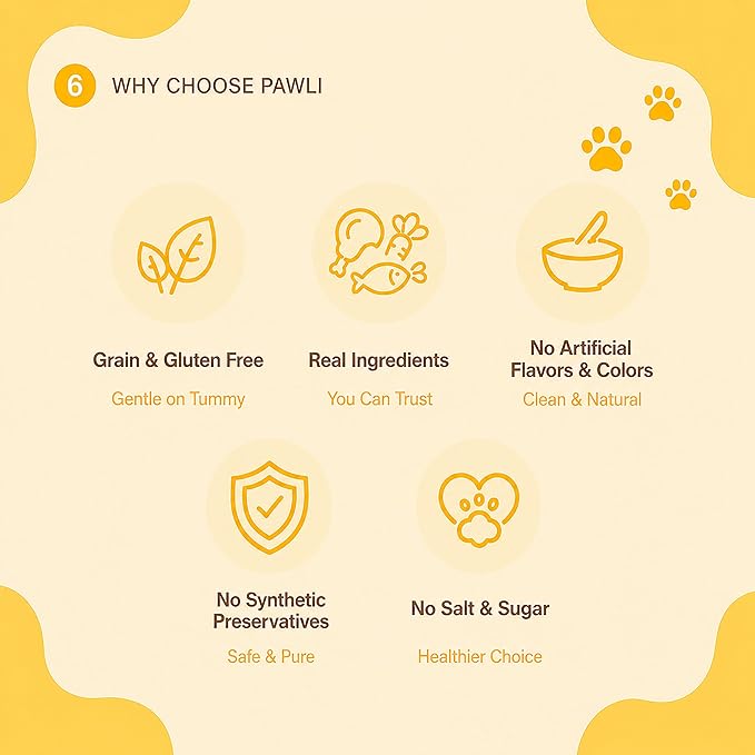 PAWLI Digestive Health Lickable Cat Treats, Squeeze Cat Treats for Sensitive Stomach & Gut Health, Cat Treats for Digestion Support, Grain-Free, 7 Count (3.5 oz Total)