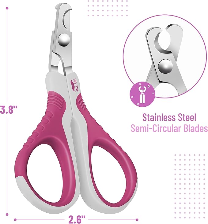 Mr. Pen- Cat Nail Clipper, Stainless Steel, Professional Sharp Cat Claw Trimmer for Small and Medium Cats, Pet Nail Clipper with Sturdy Non Slip Handle