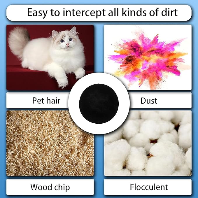Thereisno 6 Pack Filter Sponge Replacement Accessories for P1 Pet Sponges Spare Part Accessory Filter Sponge