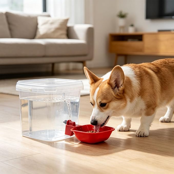 Auto Circulating Cats Dogs Water Dispenser Food Grade Antislip Base Fountain for Easy Watering Everyday Use Pet Bowl