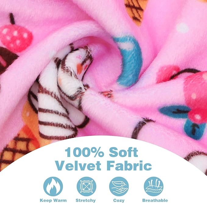CuteBone Two-Leg Velvet Pet Pajamas Girl Dog Clothes - Soft, Cozy, and Stretchy Boy Pjs for Small, Medium Dogs and Cats Winter Sleepwear Apparel LTP20XL
