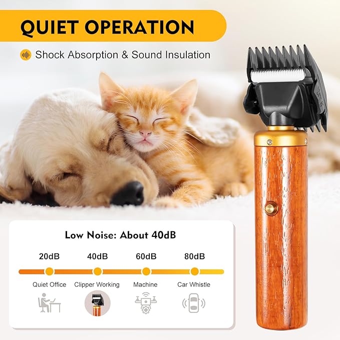 Electric Pet Clipper Shears, Dog Cat Pet Animal Shave Grooming,Professional Electric Sheep Shears Pet Grooming Haircuting Supplies 55W