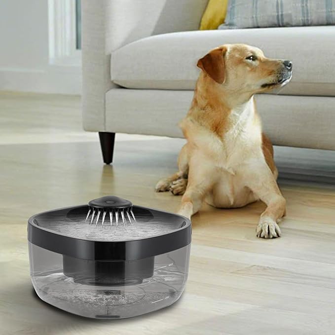 Cat Water Dispenser, ABS Cat Water Dispenser, 7L/1.85Gal Automatic Pet Water Dispenser 1000mAh Battery Powered Water Dispenser for Cats and Dogs Indoor Watering