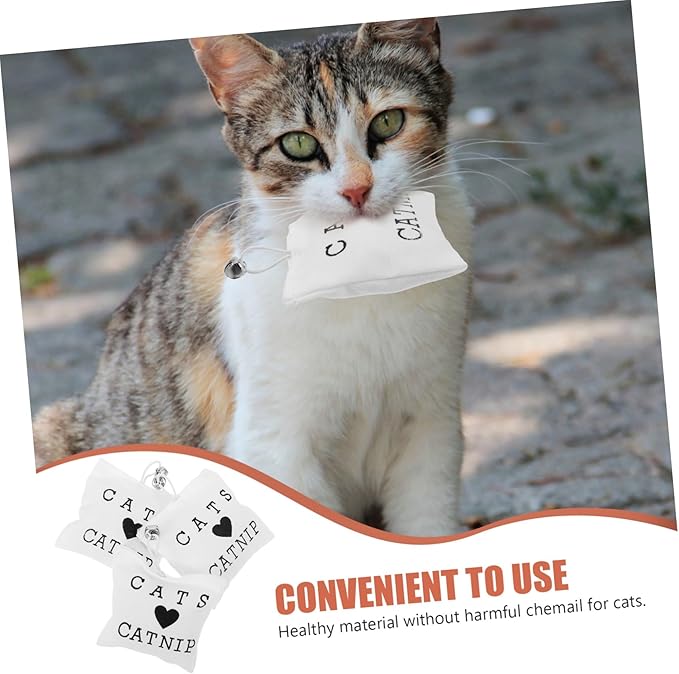 SHINEOFI 3pcs Catnip Toys for Indoor Cat Toys Scratch-Resistant Sack with Premium Catnip Refill Healthy Material Interactive Cat for Active Play Random Style