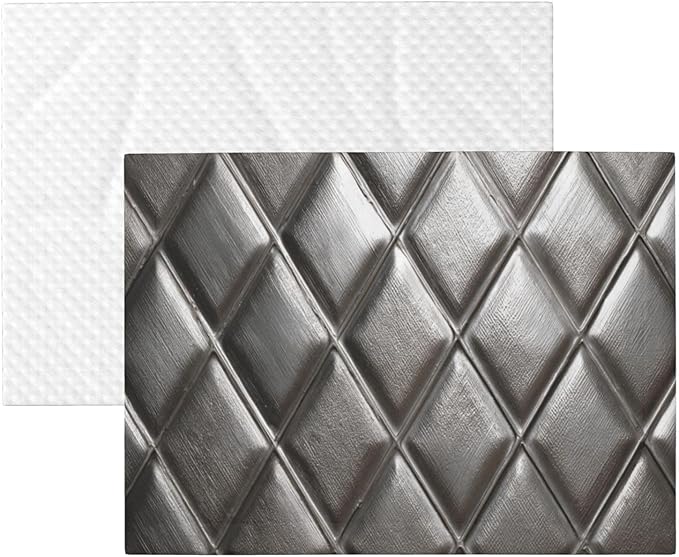 Cat Dog Blanket Steel Embossed Panel with Diamond Pattern Ultra Soft Warming Mat for Indoor Pet Beds Furniture 27.6 X 19.7inch
