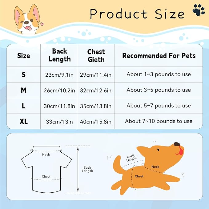 4Pcs Cat and Dog Shirts - Polka Dot Vest, Stripe Sleeveless T-Shirt, Pet Soft Breathable Clothes for Small Medium Puppy Kitten M