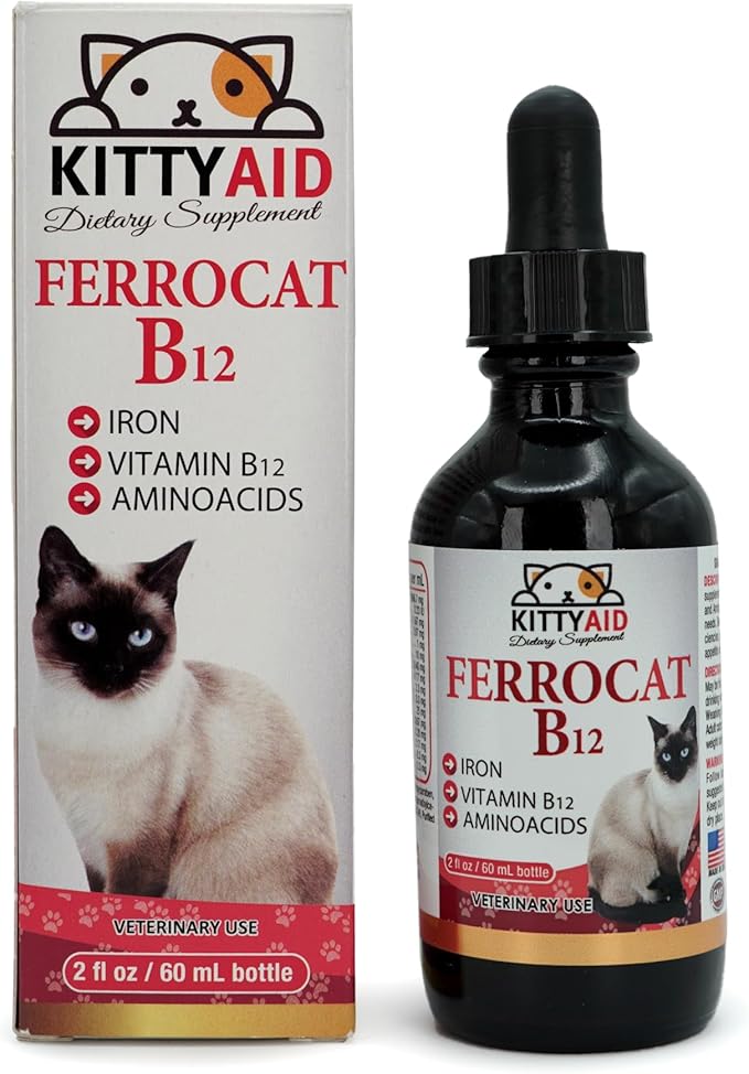 Ferrocat B12 Stimulates Immune System Appetite and Development in Adult Cats and Kittens