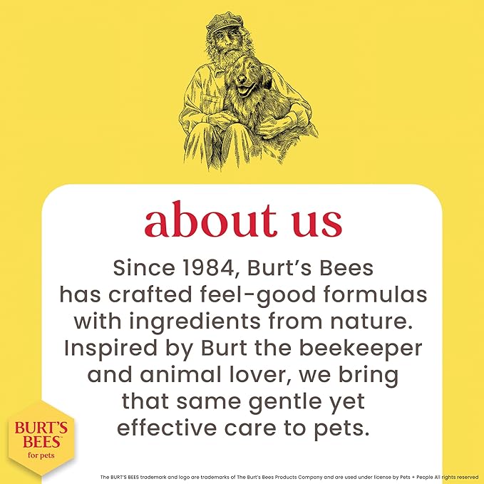 BURT'S BEES FOR PETS Waterless Cat Shampoo Spray, No-Rinse Cat Dry Shampoo with Shea Butter & Honey for Gentle Cleaning Between Baths, pH Balanced, No Harsh Detergents, 10 Fl Oz - 2 Pack