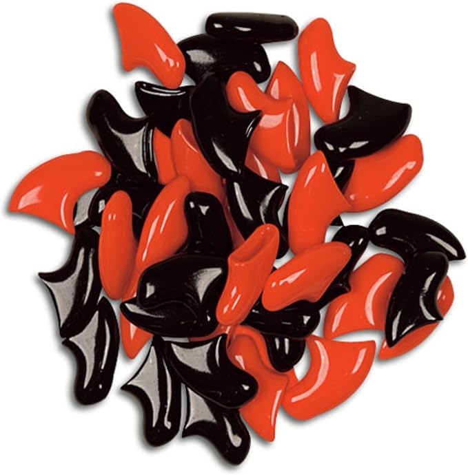 Soft Claws Safe Scratch-Free Solution for Cats - CLS (Cleat Lock System), Size: Large, Color: Halloween (Orange & Black)