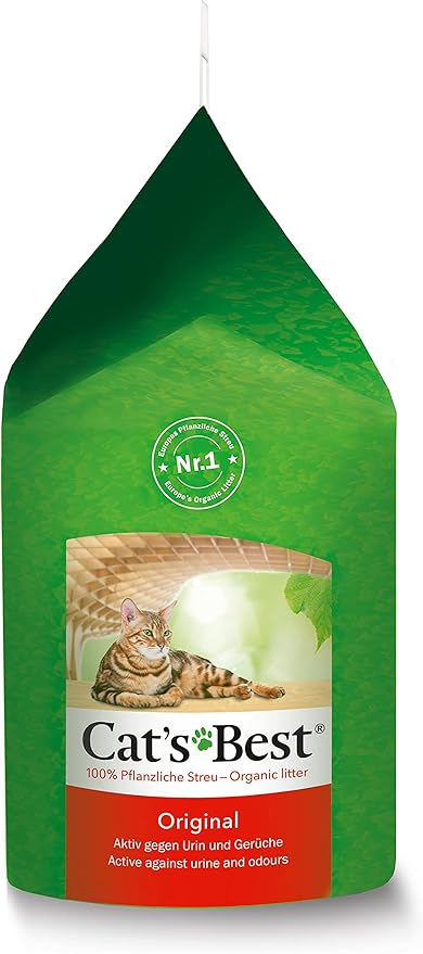 Cat's Best Wood Fibre Cat Litter, 4.3kg