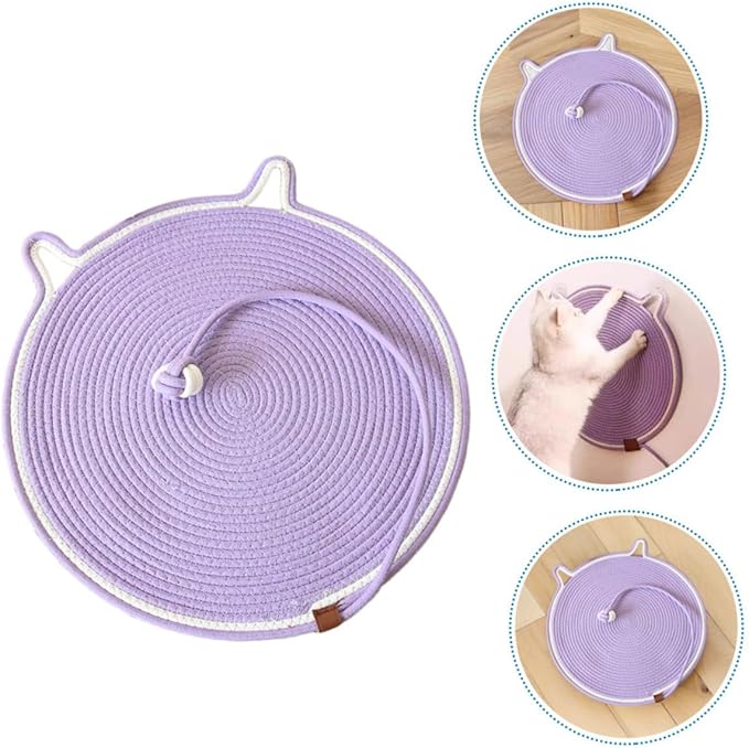 INOOMP Cat Scratcher Mat Multi-Functional Non- Floor Scratching Pad for Indoor Use Wear-Resistant Cat Bed and Scratching for Maintenance and Furniture