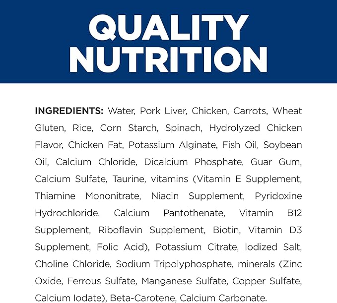 Hill's Prescription Diet c/d Multicare Urinary Care Wet Cat Food, Chicken & Vegetable Stew, 2.9 oz. Cans, 24-Pack