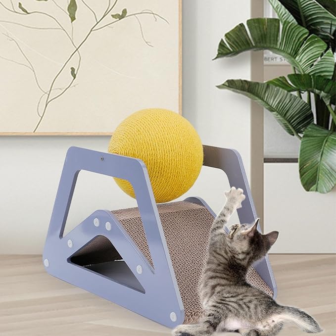 Sisal Cat Scratching Ball Lounge Bed Furniture Protector Sisal Cat Scratch Post