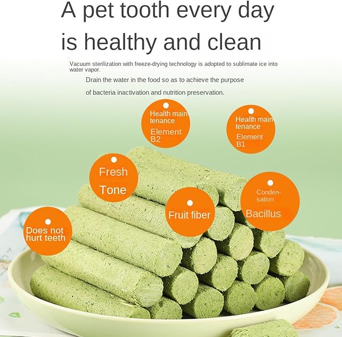 Catnips Grass Snacks for Cats Hairballs Removal Grass Teething Stick Freeze Dried Snacks CaringMolar Rod Treats