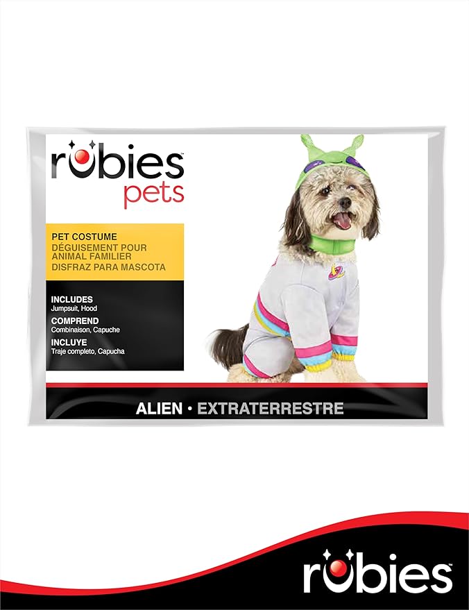 Rubies Alien Pet Costume for Dogs or Cats, Medium