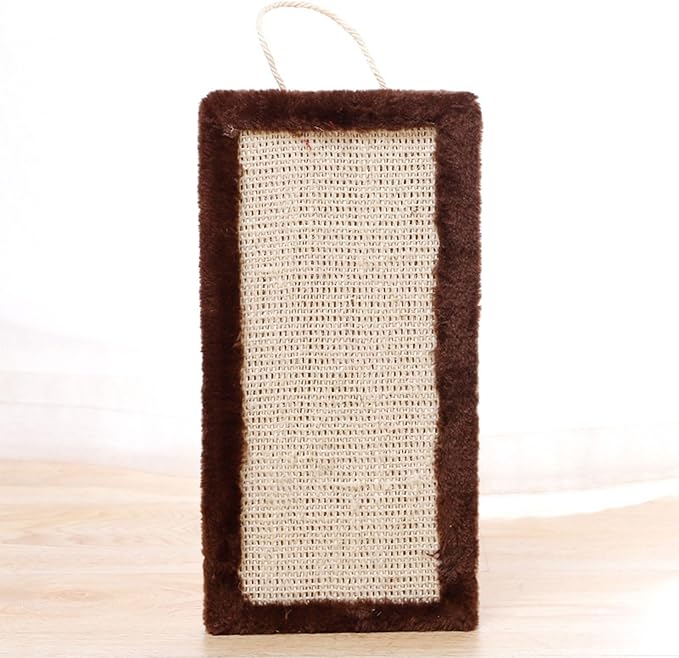 Cats Scratcher Scratching Board Scratch Board Toy Kitten Particle Board Sisal Scratcher Bed Toy Furniture Protectors