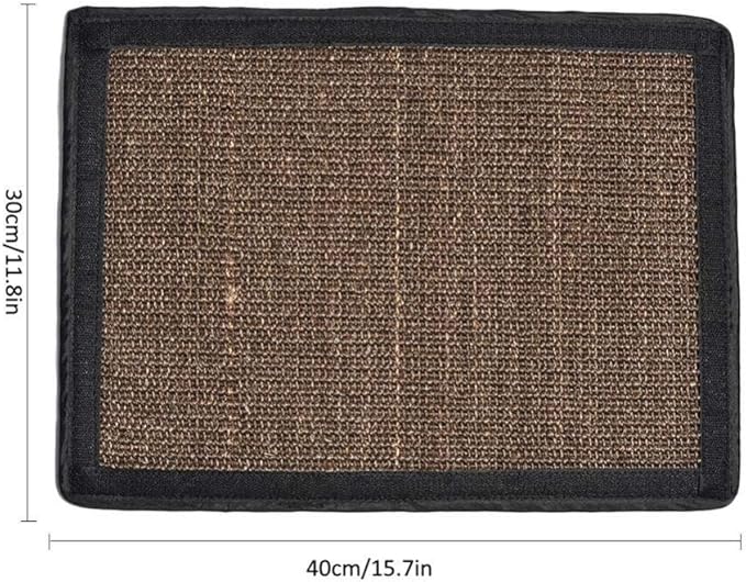 Cat Scratch Board Cat Scratch Board Sisal Furniture Bed Mattress Protector Table Chair Sofa Legs Mat Cat Kitten Scratching Toy Scratcher 1Pcs Light Grey
