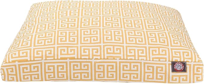 Majestic Pet Towers Rectangle Pet Bed - Citrus - Medium