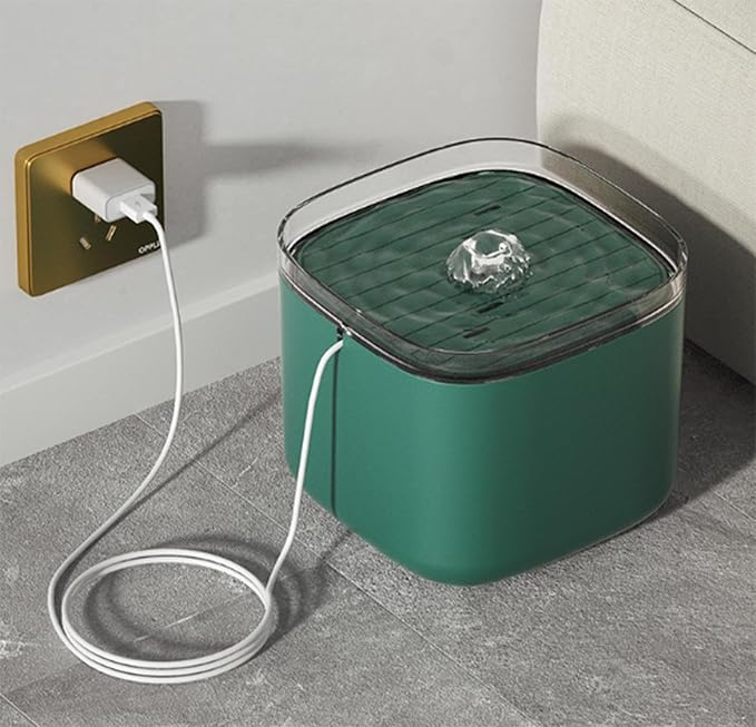 3L/101oz Pet Water Fountain,Automatic Cat Drinking Dispenser Watering Supplies with Filter,Ultra Silent Dog Water Bowl for Pet Drinking Inside,A