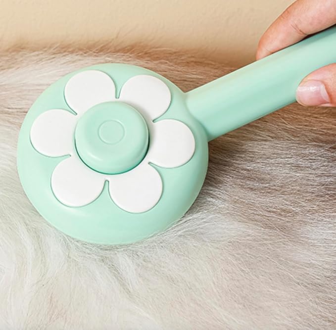 Cat Brushes for Indoor Cats – Cat Brush for Shedding & Grooming, Removes Loose Fur, Comb for Kittens, Works on Long or Short Haired Cats