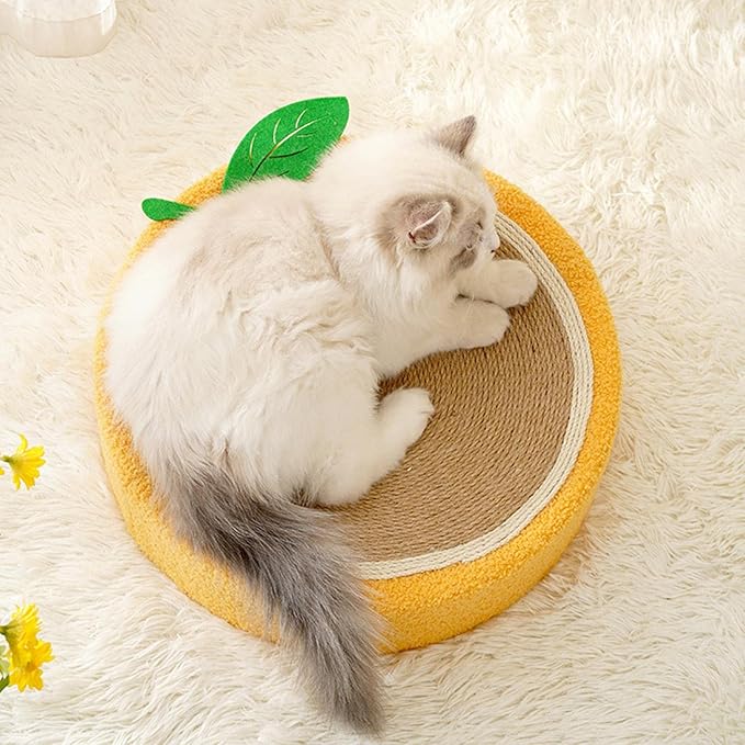 Cat Scratch Pad Bed Sisal Sleeping Nest Furniture Protector for Indoor Cats