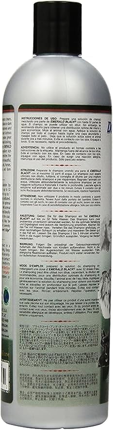 Groomers Edge Emerald Black Dog and Cat Shampoo, 16-Ounce