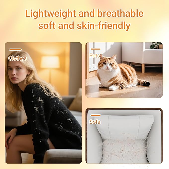 Pet Fur Remover,2pcs Pet Hair Removal Glove, Electrostatic Gloves Pet Hair, Reusable Cats & Dogs Grooming Gloves for Hair Removal