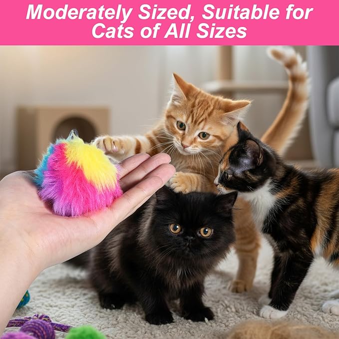 Cat Door Toy Interactive Cat Toys Door Hanging Cats Toys Cat Teaser Toy for Indoor Cats Kitten Exercise Self Play Toy Make Fun Excecise