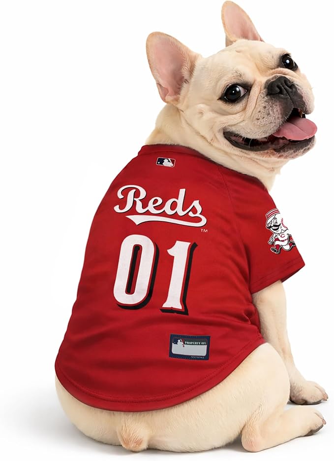 Pets First NCAA College Georgia Bulldogs Mesh Jersey for DOGS & CATS, X-Large. Licensed Big Dog Jersey with your favorite Football/Basketball College Team, Red (GA-4006-XL)