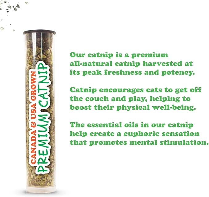 Meowijuana Dragonfly Jump 'n' Jamb Door Hanging Cat Toy and Purrple Passion Catnip Blend | Refillable Interactive Catnip Toy | Catnip Grown in North America