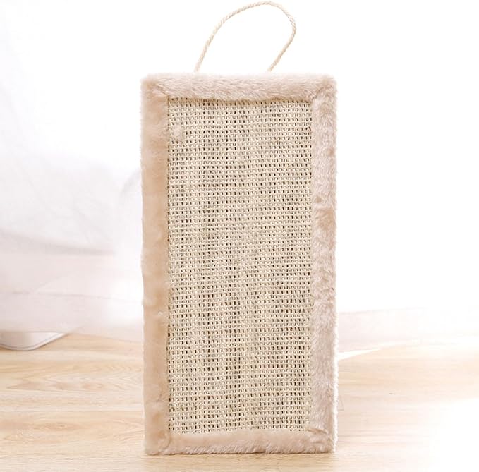 Cats Scratcher Scratching Board Scratch Board Toy Kitten Particle Board Sisal Scratcher Bed Toy Furniture Protectors