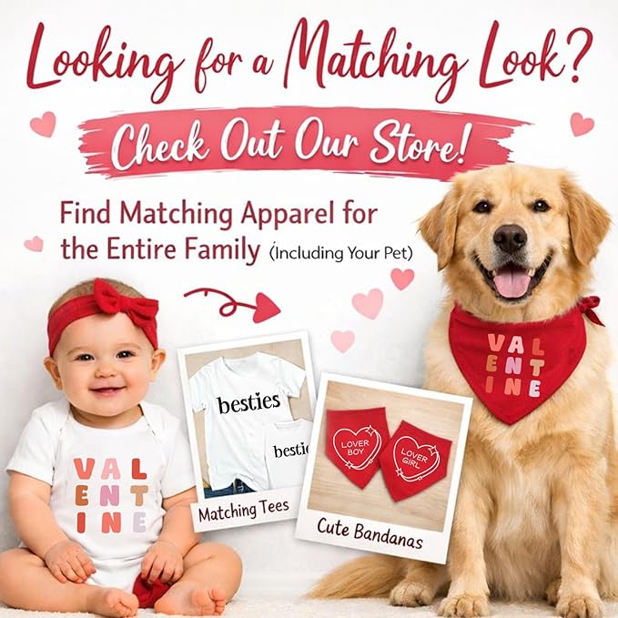 My First Valentine's Day Dog Tee Shirt | Sleeveless Breeds | Valentine's Day | Love & Hearts |Light Pink, Small 158