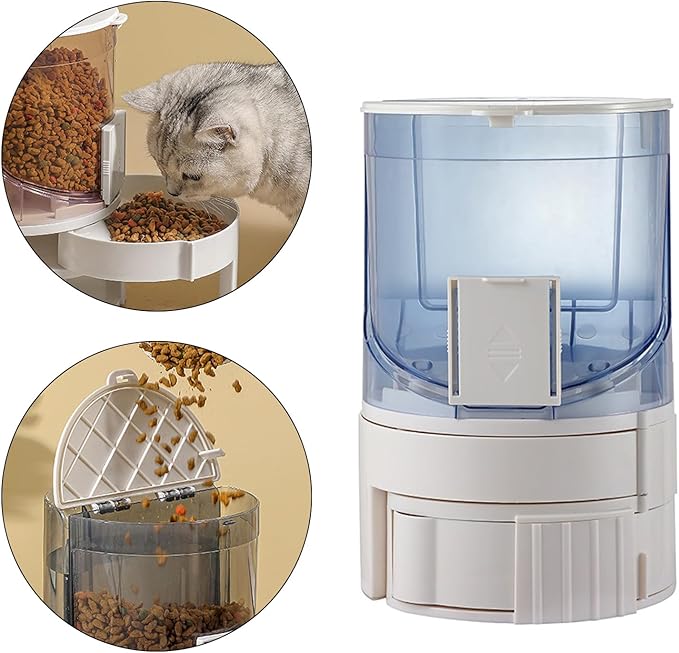 Pet Feeding Bowl Cats Water Dispenser Food Feeder Treat Bowl Automatic Dog Houseware Watering Supplies for Cats for Pets