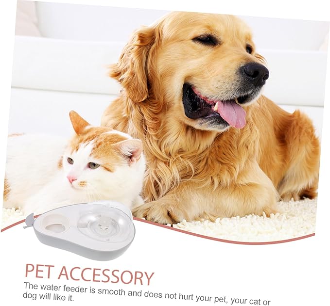 Convenient Cat Water Dispenser Wear Resistant Automatic Water Bowl Lightweight Compact Household Water Feeder for Busy Owners Easy to and Safe Design